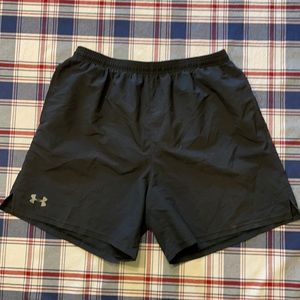 Under Armour men’s L heat gear running shorts